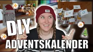 DIY Adventskalender selber basteln🎅✨- 4 Ideen zum Verschenken & Befüllen🎄🌟