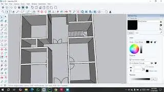 How to Model a simple Ground floor Plan in SketchUP | Easy Tutorial