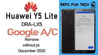 Huawei y5 Lite frp bypass | huawei dra-lx5 google account bypass | on latest updates | without pc