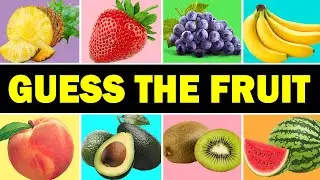 Guess the Fruit Quiz (51 Different Types of Fruit) 🍌 🍎 🥒