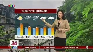 Dự báo thời tiết 18h45 - 02/11/2024 | Hà Nội từ thứ hai mưa rét | VTVWDB