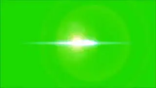 GREEN SCREEN EFFECTS -- Light of Optical Flare (2)