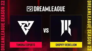 Tundra Esports проти Shopify Rebellion | Гра 2 | DreamLeague Season 22 - Group B