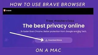 How To Install Brave Browser On A Mac