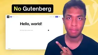 How to Disable Gutenberg & Revert to Classic Editor in 2024 - No Plugin