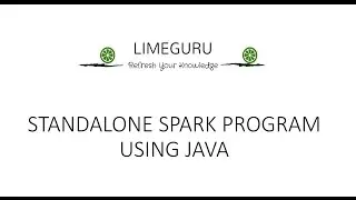 Write First Standalone Spark Job Using RDD In Java | Beginner's Guide To Spark