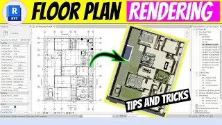 Revit Presentation Tutorial | Floor Plan Renderings in Revit