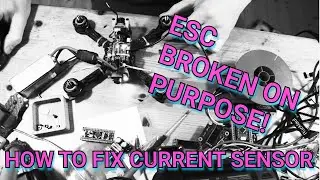 fixing a "Broken" Current Sensor on Sparkhobby 4in1 ESCs