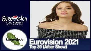 ESC 2021 Top 39 Ranking With Comments (After Show)