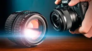 How to Shoot EPIC LENS B ROLL w/ Cheap Lighting | CANON M50 Handheld