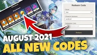 All NEW & Active CODES | Genshin Impact AUGUST 2021