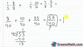 Pre-Algebra Lesson #37 Operations with Mixed Numbers | Adding, Subtracting, Multiplying, & Dividing