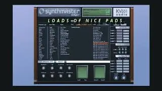 SYNTH MASTER PLAYER  FREE VST  SOUND DEMO  100S OF PRESETS