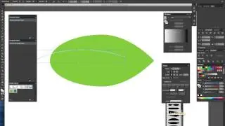 How to Make a Vector Leaf Logo Icon Fast: DESIGN NINJA #1