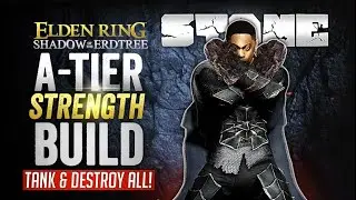 The A-TIER Strength Build with INFINITE POISE! (Elden Ring DLC)