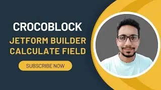 Crocoblock JetForm Builder Calculate Field Tutorial | Jetform Builder Bangla Tutorial