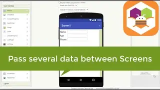 App inventor: Pass several data between Screens