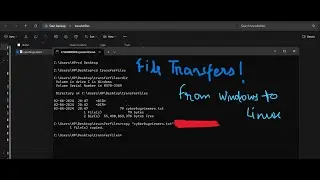 Transfer Files from Windows to Linux ( File Transfers ) | Quick way of transferring files.