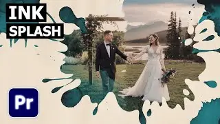 How To Make Ink Splash Transition In Premiere Pro | Smooth Ink Reveal Effect