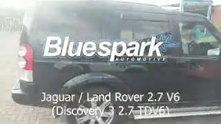 Bluespark Automotive Jaguar / Land Rover Discovery 2.7 V6 (TDV6) Install Video