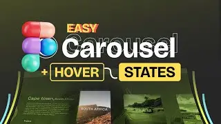 Easily Create Carousels with Buttons and Hover states In Figma  (+ Free file)