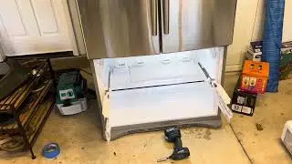 How To Remove Samsung Freezer Door. EASY!