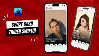 Build a Swipeable Card Interface in SwiftUI like Tinder: Swiping Left and Right on IOS 17.0