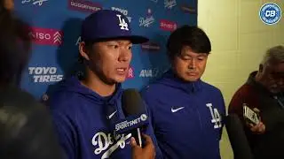 Dodgers postgame: Yoshinobu Yamamoto focused on making adjustments and improving for next outing