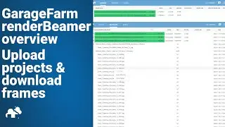 GarageFarm.NET | renderBeamer | How to upload projects & download frames