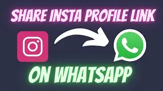 How To Share Your Instagram Profile Link on Whatsapp