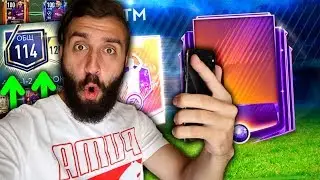 ПРОКАЧАЛ СОСТАВ 114 и MESSI 100 ОВР В FIFA MOBILE!