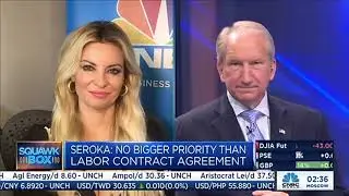 CNBC Squawk Box Asia: Gene Seroka on MOU with MPA Singapore, Port Volumes and Labor