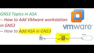 How to Add VMware and ASA Firewall in GNS3 || [TAMIL]