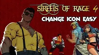 streets of rage 4 how to change icon 2020