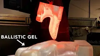 2000 Degree Anvil vs. Ballistic Gel Torso