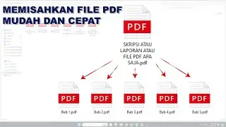 Cara Gampang Memisahkan File PDF Menjadi Beberapa Bagian Offline dan Online