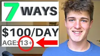 7 Legit Ways to make Money as a 13+ year old | Businesses to Start as a Teenager