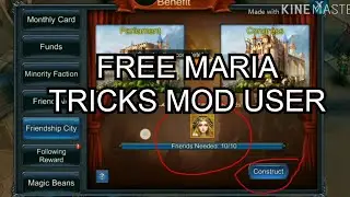 FREE MARIA  MOD User - GODDESS PRIMAL CHAOS watch till end