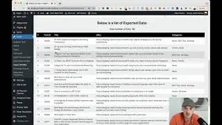 Export All URLs from Wordpress within 60 seconds!