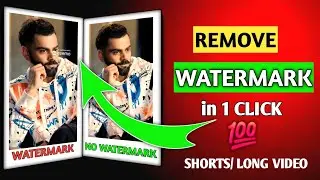 How To Remove Watermark From Video For FREE (No Blur)✅️