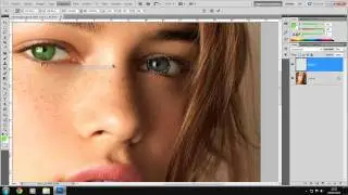 Tutorial Photoshop CS5: Cambiar el color de los ojos.