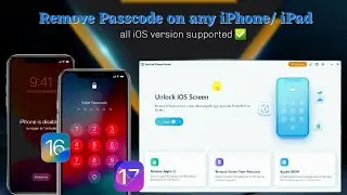 iOS 17 beta support | Forgot Passcode on My iPhone | How to Get into a Locked iPhone? [2023]