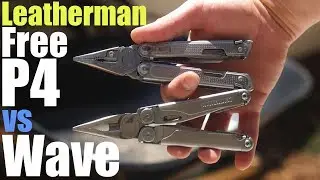 Which should you choose? The new Leatherman Free P4 vs Wave Comparison Review.