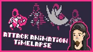 Pixelart ROGUE Animation Timelapse #2 [Jump/Slash] (SEPTEMBIT 2021 Challenge)