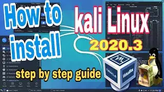 How to install kali linux 2020.3 in virtual box