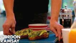 Gordon Ramsay's Avocado on Toast with a Twist