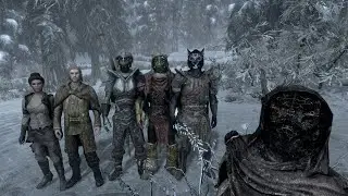 skyrim modded/custom follower moments that go crazy.