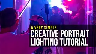 How to Light and Photograph a Simple Creative Portrait. Pd. Ft. Nanlite FC500C and FS300C