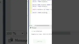 Update  table row data in Microsoft SQL Server Management  Studio  