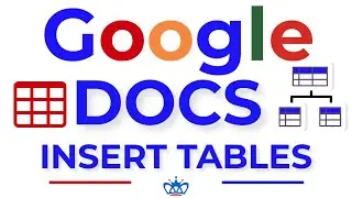 How to Insert Tables in Google Docs: Simple Steps to Insert Tables!